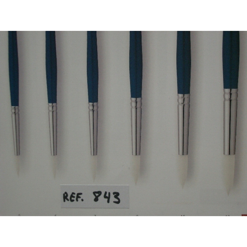 PINCEL PEBEO 843 Nº  3 SINTETICO REDONDO ^