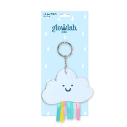 LLAVERO GLOWLAB KIDS "NUBE" 312223339 8*3 SAFTA22