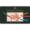TIZA FABER-CASTELL PITT 60 COLORES CAJA METAL 128560