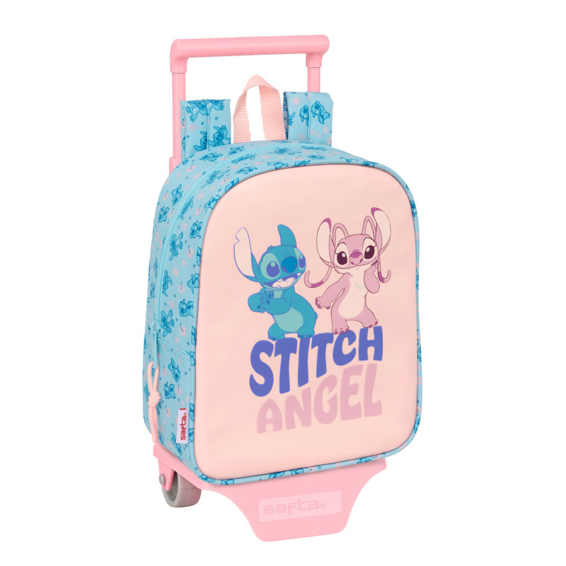 MOCHILA 232+CARRO 805 STITCH "OHANA" SAFTA26 612613280 27X22 UNIDAD