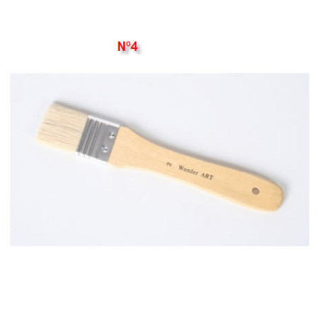 PINCEL BROCHA PRYSE  Nº 4  PELO CERDA PLANO 6130004