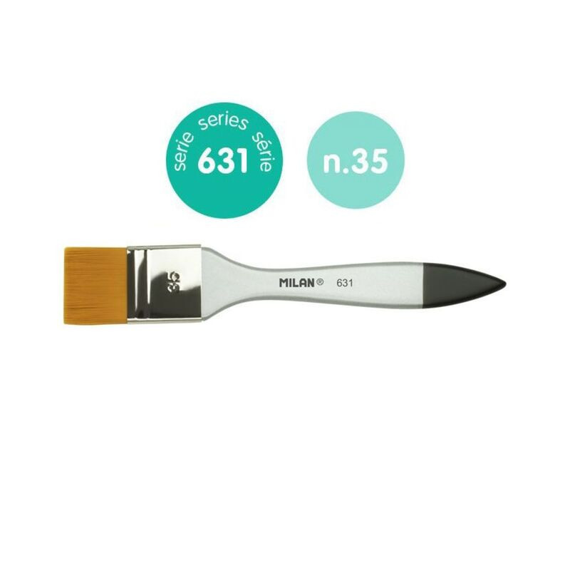 PINCEL MILAN 631 Nº35 PALETINA PELO SINTETICO