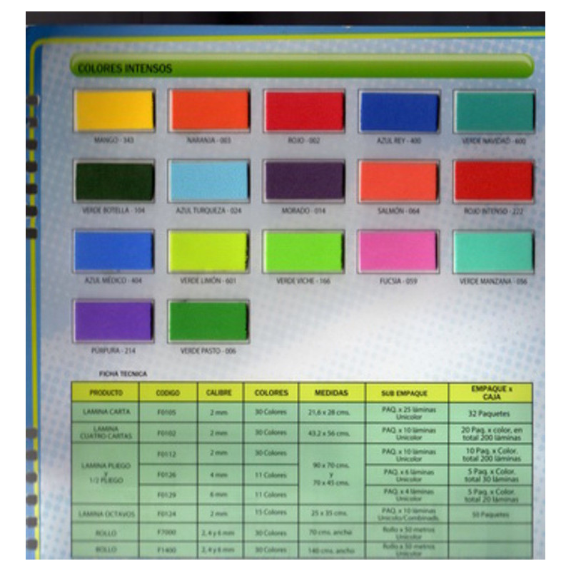 LAMINA EVA 2MM 43*56 VERDE NAVIDAD PTE 10U F0102-600 ^