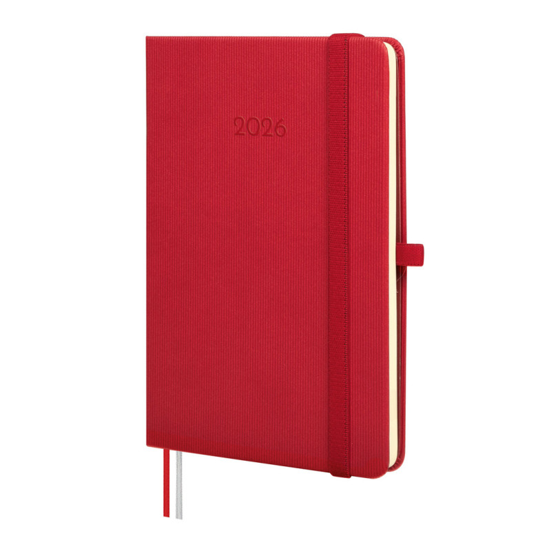AGENDA TEXTURA M4 SVH 2026 ROJO+ FINOCAM26 881743026 124 X 16 X 174 MM