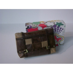NECESER FERCHI HEBILLAS PVC SEÑORA MARRON 8939 ^