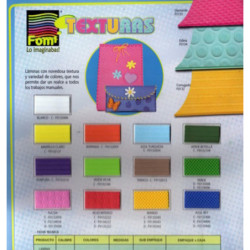 LAMINA EVA 2MM CORRUGADO 70*45 FUCSIA PTE 10U F0132-059 ^