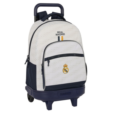 MOCHILA GDE. C/RUEDAS COMPACT EXTRAIBLE REAL MADRID 1ª EQUIP. 23/24 612354918 SAFTA23 VAC