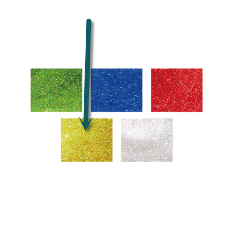 LAMINA EVA 2MM 40*60 PURPURINA ORO NARANJA  PTE 5U