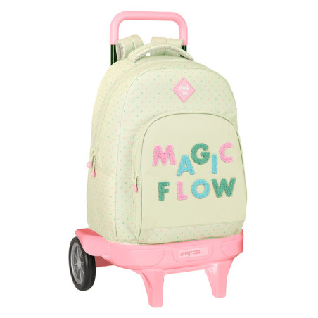 MOCHILA GDE. C/RUEDAS COMPACT EVOL. EXT. GLOWLAB "MAGIC FLOW" SAFTA23 ENERO 612355218