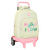 MOCHILA GDE. C/RUEDAS COMPACT EVOL. EXT. GLOWLAB "MAGIC FLOW" SAFTA23 ENERO 612355218