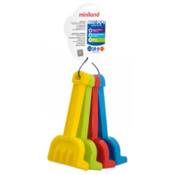 RASTRILLOS SET 4u. 4 COLORES MINILAND 29039