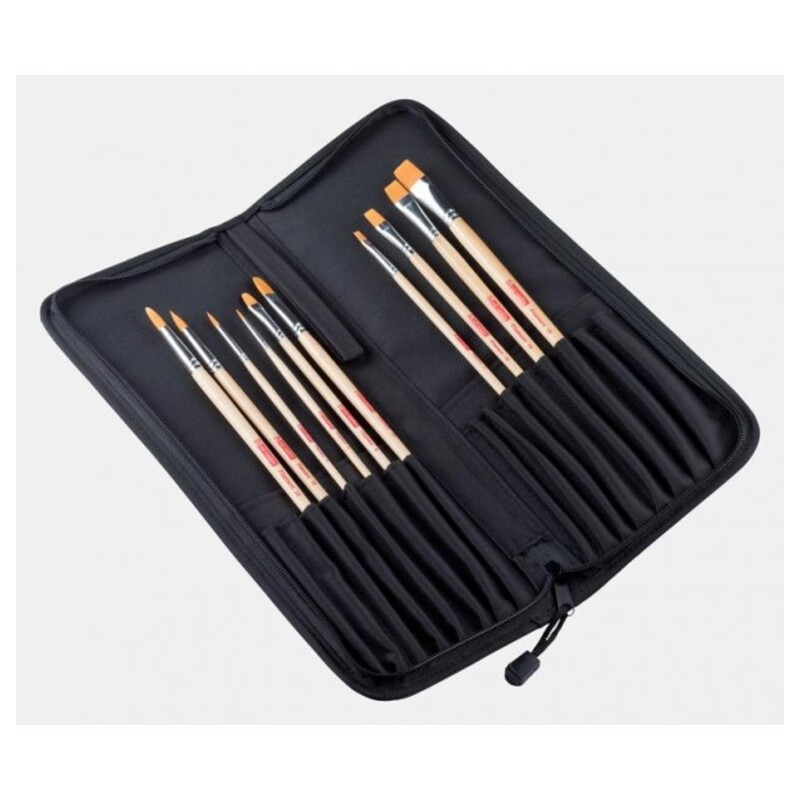 ORGANIZADOR DE PINCELES TORAY C/10 PINCELES SURTIDOS 909930M TALENS