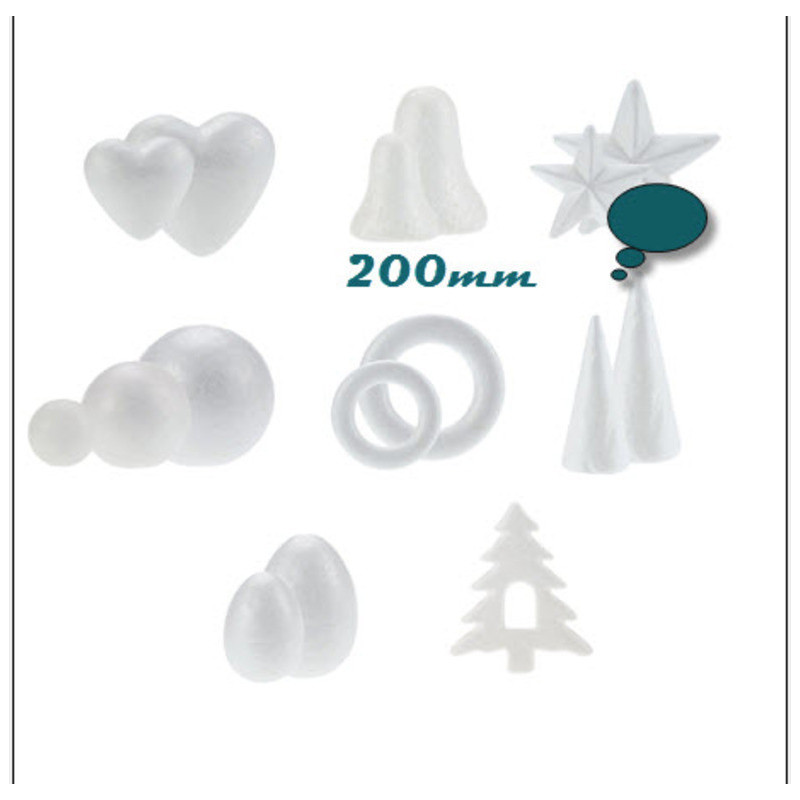 CONO POLIESPAN 200MM UNIDAD SMART 3027 GRAFOPLAS