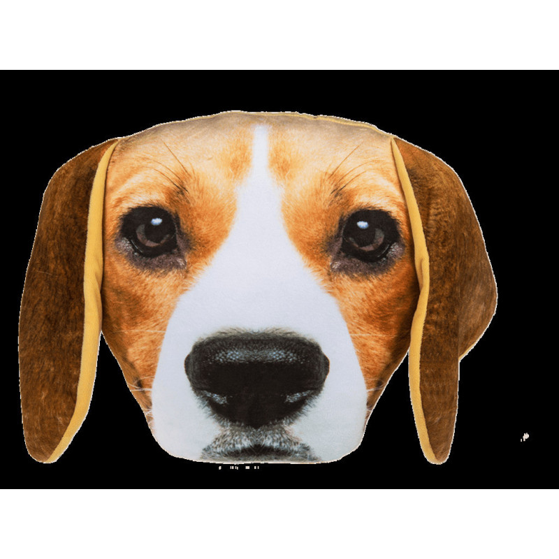 COJIN ANIMALES PERRITOS CARA BEAGLE 40CM UNIDAD 32/2056 OOTB