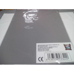 LAMINA EVA 2MM 40*60 LISO GRIS PTE 10U FAIBO 1655-08