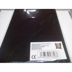 LAMINA EVA 2MM 40*60 LISO NEGRO Nº 28 PTE 5U