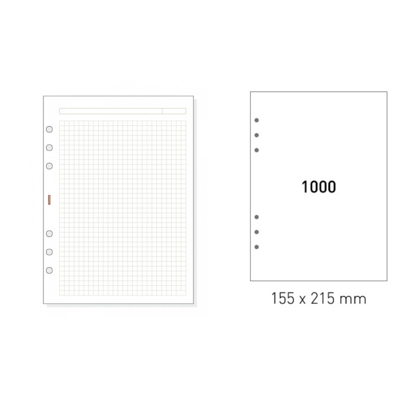 AGENDA RECAMBIO FINOCAM OPEN 1000 CUADRICULA R1040