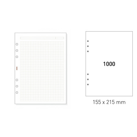 AGENDA RECAMBIO FINOCAM OPEN 1000 CUADRICULA R1040