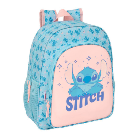 MOCHILA JUNIOR ADAPT.CARRO STITCH "OHANA" SAFTA26 612613640 38X32 UNIDAD