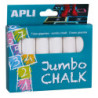 TIZAS JUMBO BLANCA REDONDA 6U APLI 14370