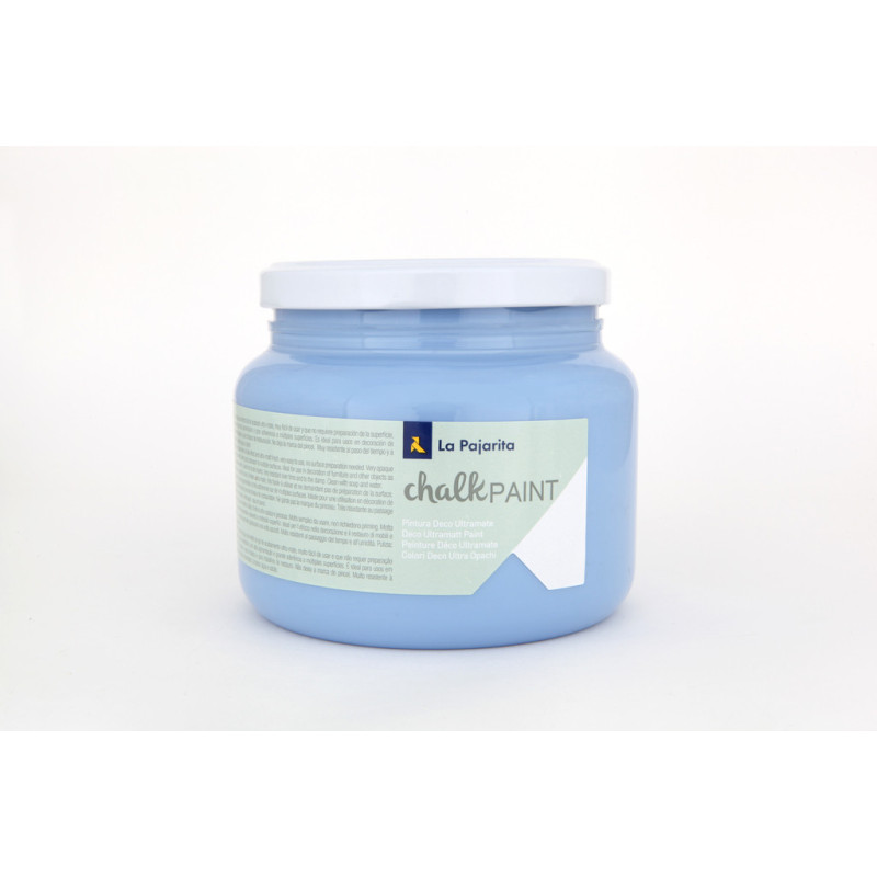 PINTURA PAJARITA CHALK PAINT BOTE 500ML CP-14 AZUL HORIZONTE UNIDAD 104091