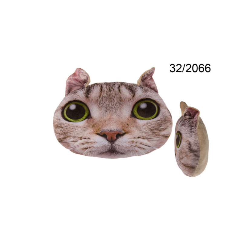 COJIN ANIMALES GATITOS CARA 35CM UNIDAD 32/2066 OOTB