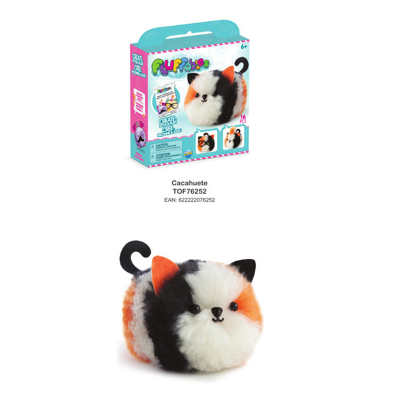 JUEGO PELUCHE FLUFFABLES PARA COSER PEANUT/CACAHUETE TOF76252 5G