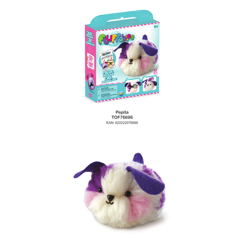 JUEGO PELUCHE FLUFFABLES PARA COSER NUGGET/PEPITA TOF76696 5G