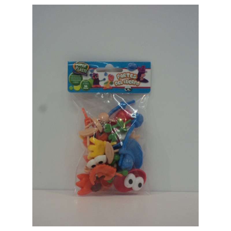BOLSA ACCESORIOS PLASTILINA SUPER PLASTI 26 PIEZAS 84394 IBERPLAS ^
