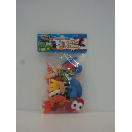 BOLSA ACCESORIOS PLASTILINA SUPER PLASTI 26 PIEZAS 84394 IBERPLAS ^