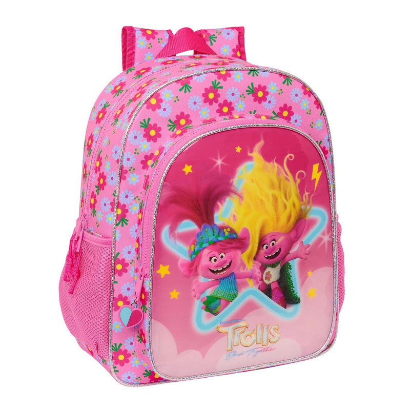 MOCHILA JUNIOR ADAPT.CARRO TROLLS 3 SAFTA23 SEP 612361640