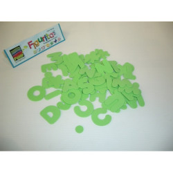 FIGURAS EVA 2MM LETRAS MAYUSCULAS F6123-099 ^