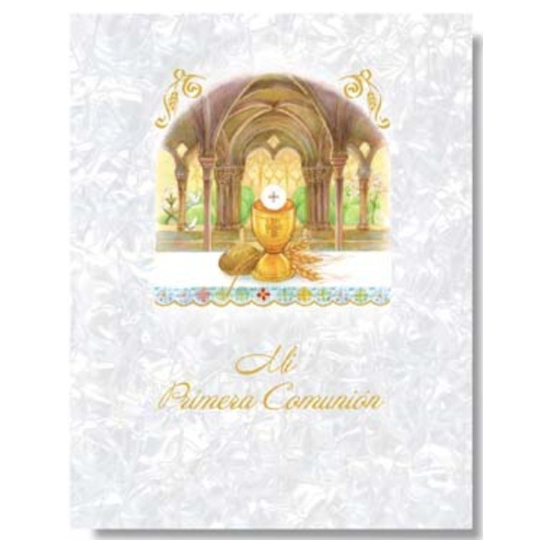 LIBRO COMUNION EDICROMO MUSICAL IMITACION 21363