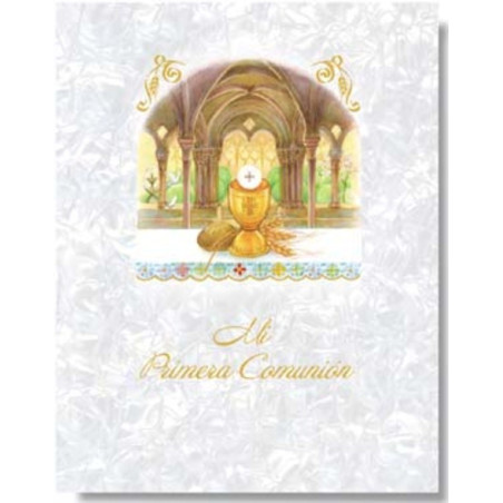 LIBRO COMUNION EDICROMO MUSICAL IMITACION 21363