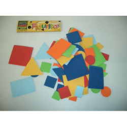 FIGURAS EVA 2MM GEOMETRICOS F6138-099 ^