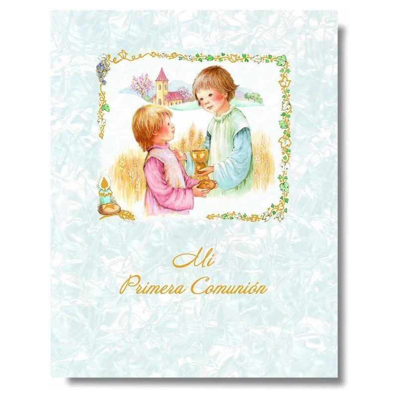 LIBRO COMUNION EDICROMO MUSICAL IMITACION 21371
