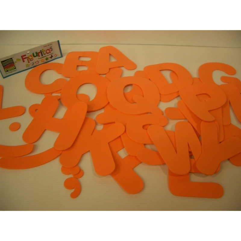 FIGURAS EVA 2MM LETRAS GRANDES F6157-099 ^