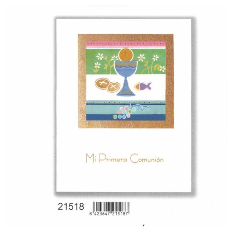 LIBRO COMUNION EDICROMO ELEGANCE CALIZ 21518