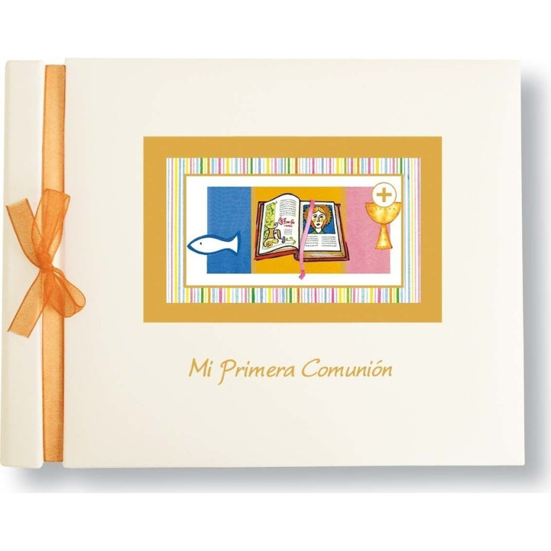 LIBRO COMUNION EDICROMO APAISADO LAZO LIBRO 21553