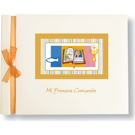 LIBRO COMUNION EDICROMO APAISADO LAZO LIBRO 21553