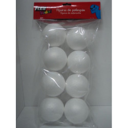 BOLA POLIESPAN 65MM B/8U FIXO KIDS 68 00 86 00 GRAFOPLAS