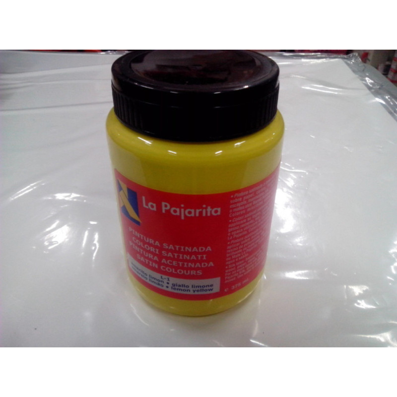 PINTURA PAJARITA 375ML AMARILLO LIMON L-1 110913