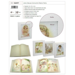 LIBRO COMUNION POESSA SEDA/NACAR 4 MODELOS SURTIDOS POESSA 322377