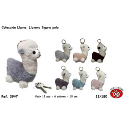 LLAVERO SORT SERIE LLAMA PELUCHE 6 COLORES SURTIDOS 3947
