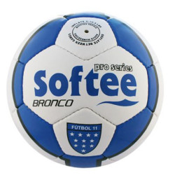 BALON FUTBOL SOFTEE BRONCO LIMITED EDITION AZUL TALLA 11