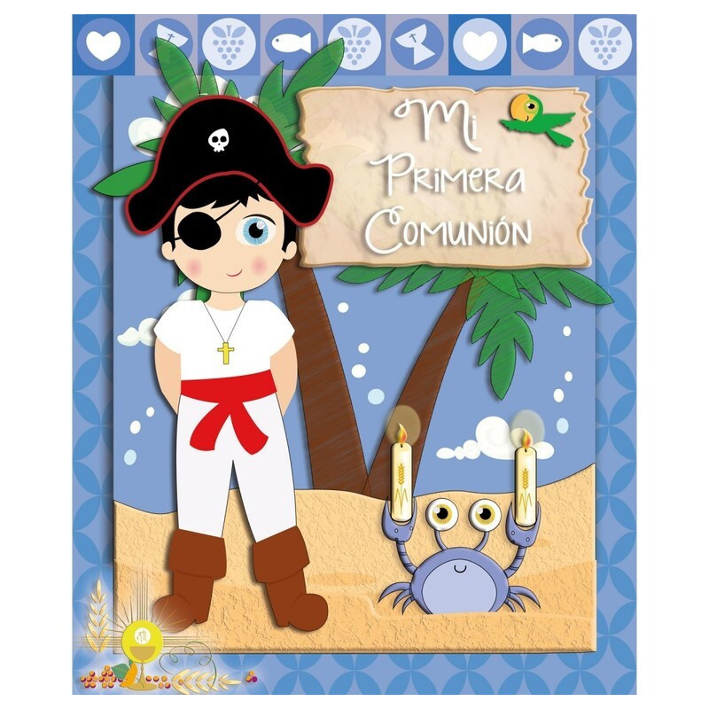LIBRO COMUNION ARGU NIÑO PIRATA 39961