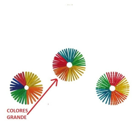 PALILLOS POLO GRANDE COLORES BOLSA 40 APLI 13269