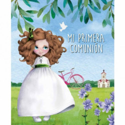 LIBRO COMUNION NIÑA BICICLETA ARGU 44158