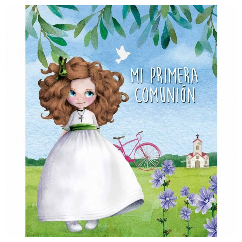 LIBRO COMUNION NIÑA BICICLETA ARGU 44158