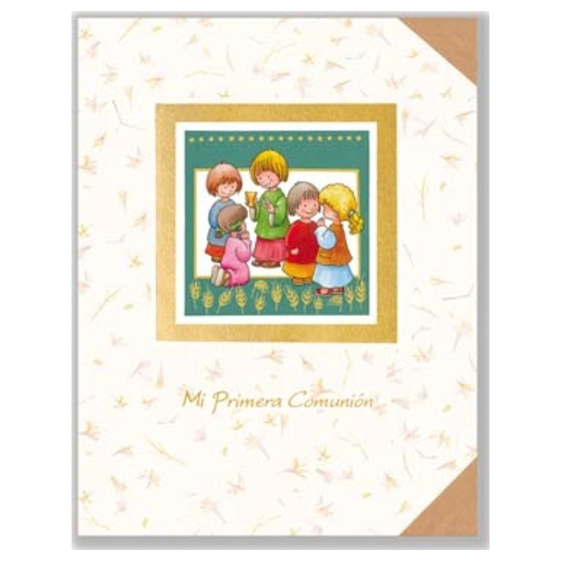 ALBUM COMUNION EDICROMO MUSICAL IMITACION NIÑOS 22324